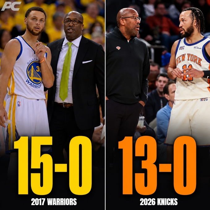 迈克·布朗的连胜纪录:勇士11连与尼克斯13连