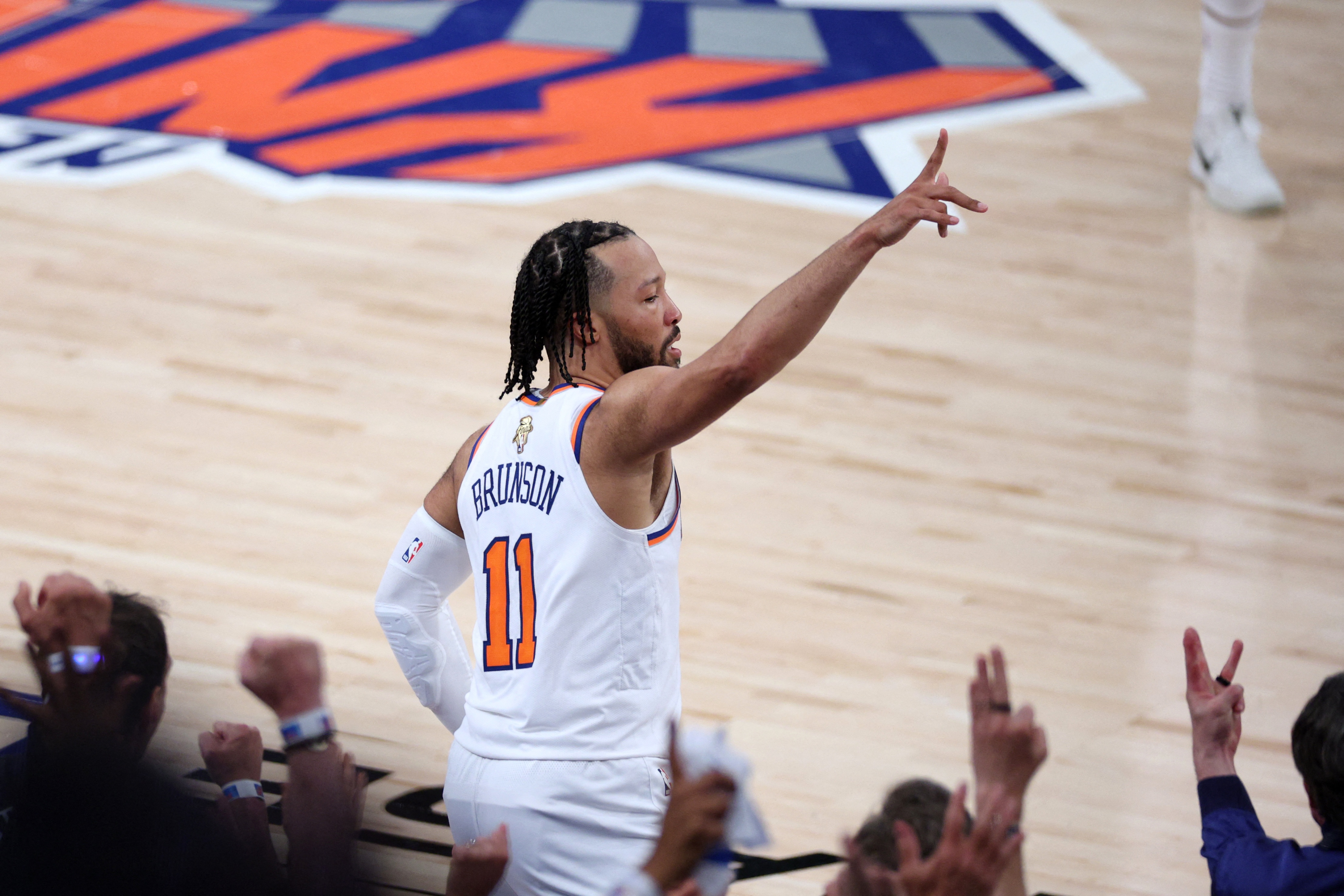 帕金斯：布伦森之于尼克斯如库里之于勇士 4战场均26.5次出手砍29.5分